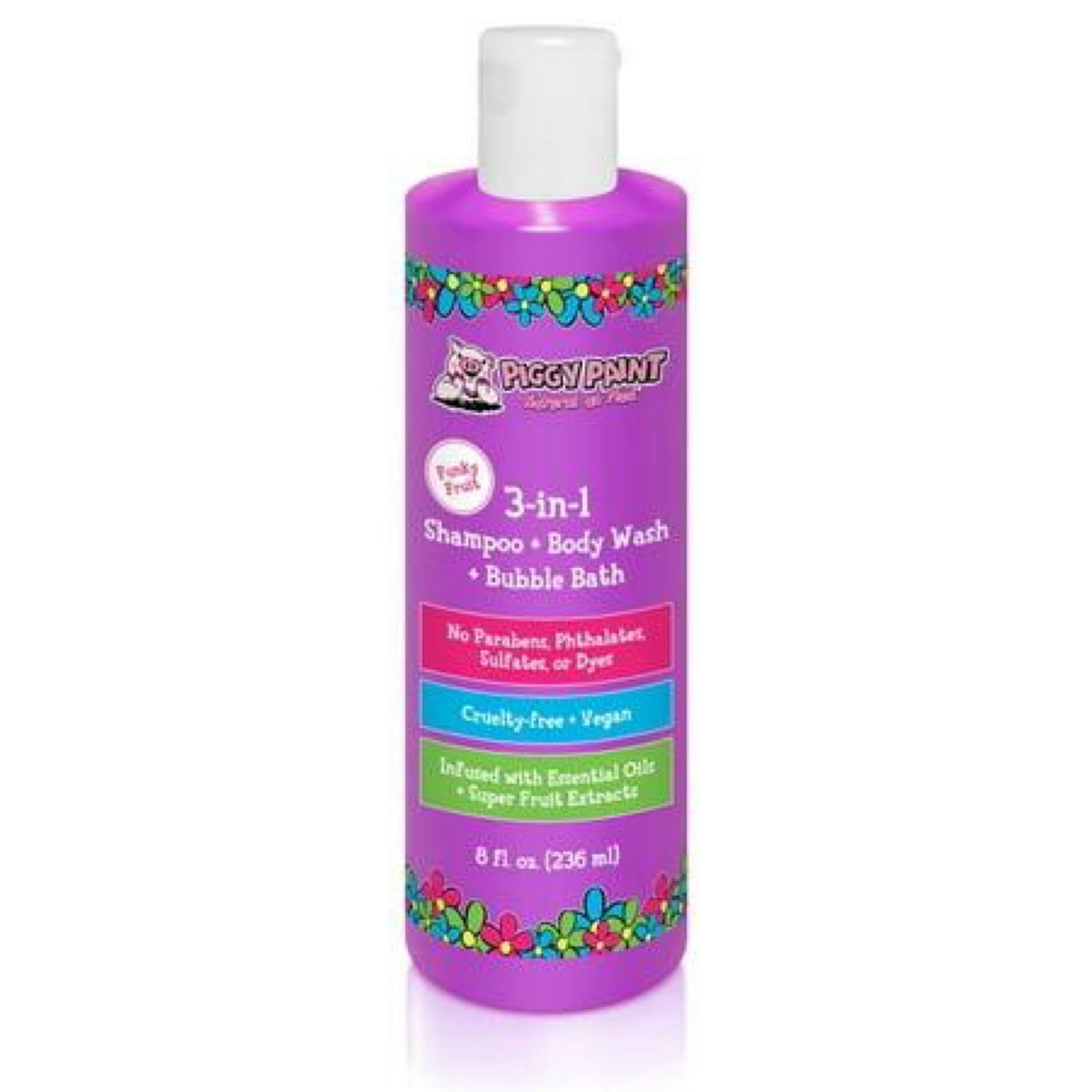 Piggy Paint 3in1 Shampoo + Body Wash + Bubble Bath 8 fl oz WISH